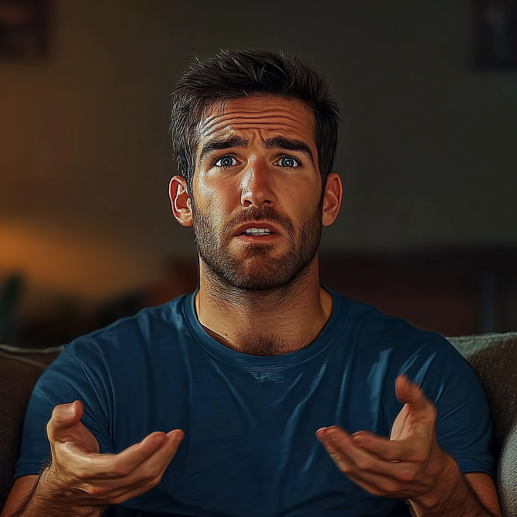 A frustrated man | Source: no source