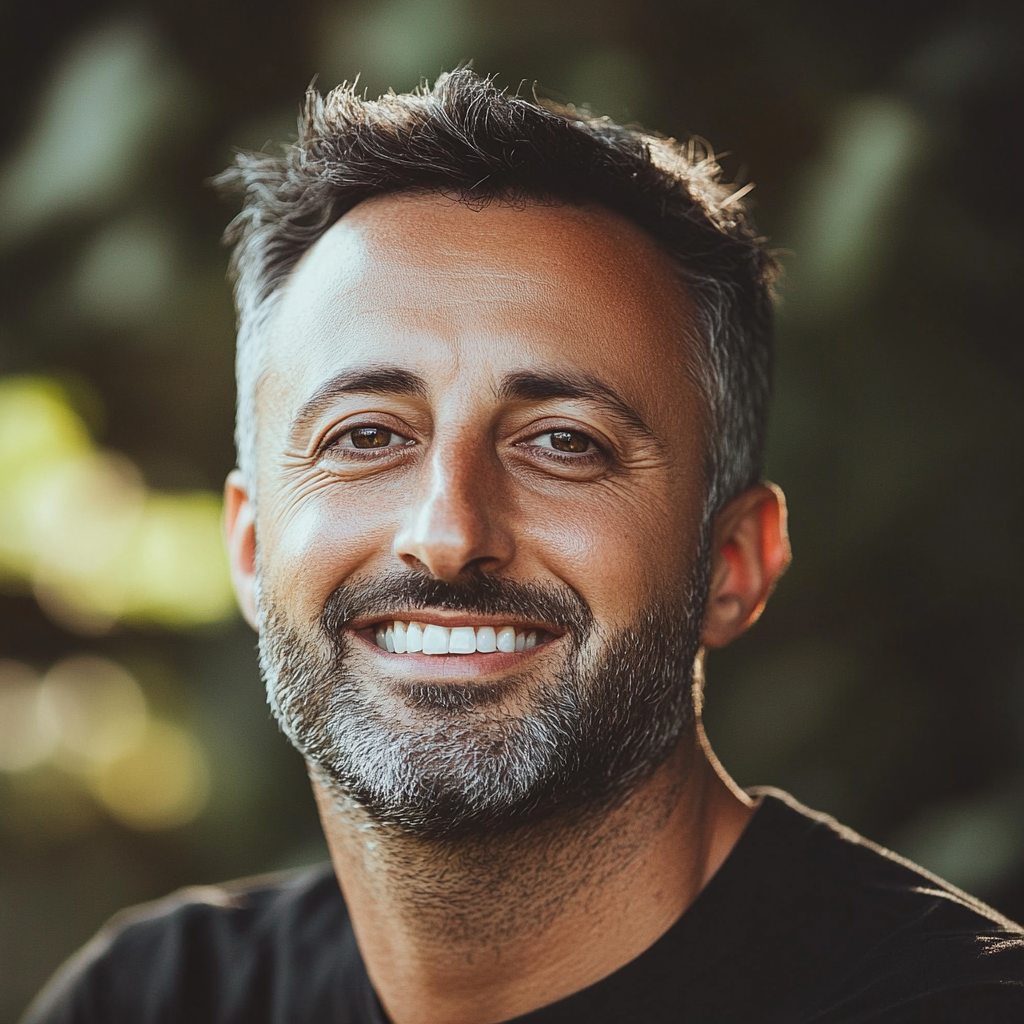 A man smiling | Source: No source