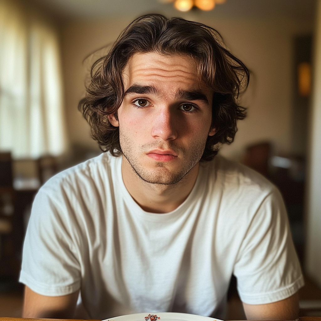 A pensive young man | Source: no source