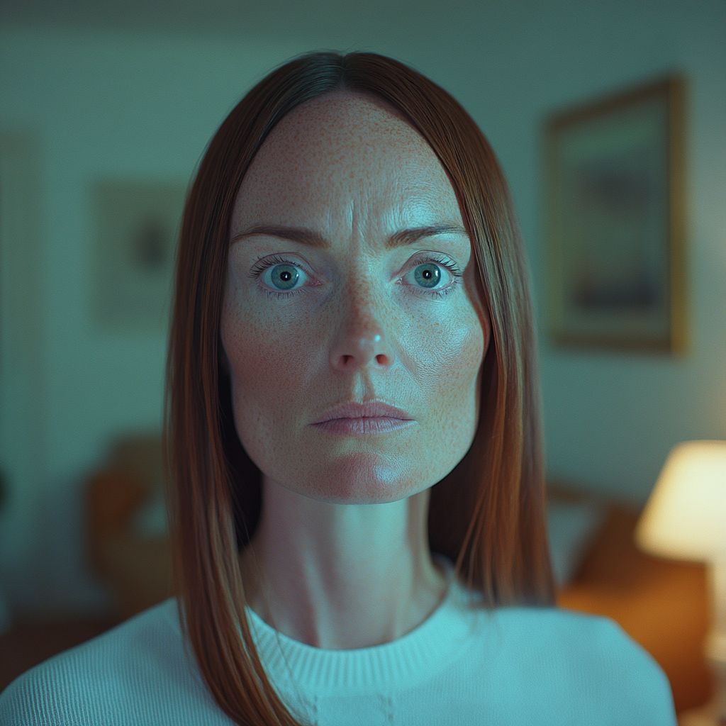 A woman in her sister's house | Source: No source