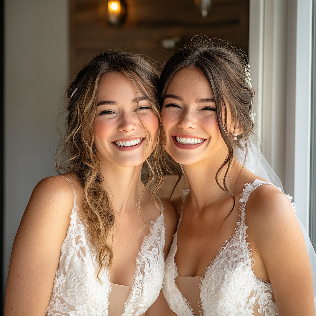 Bride and her maid of honor | Source: no source