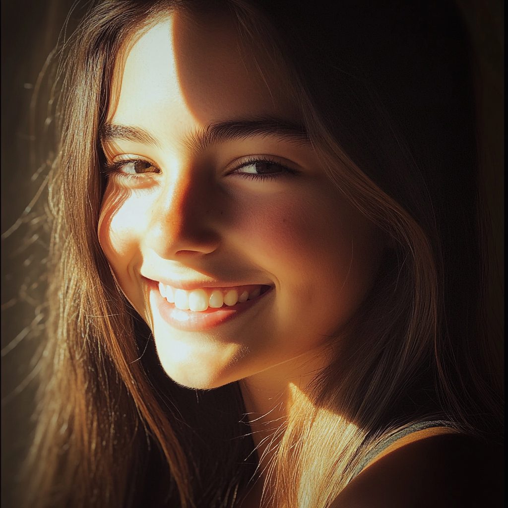 A smiling girl | Source: No source