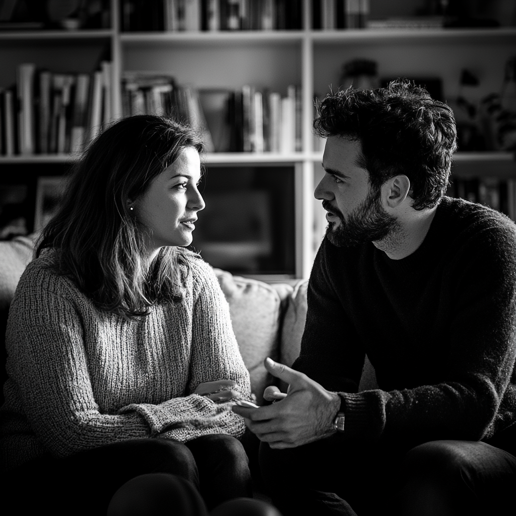 Couple talking | Source: No source