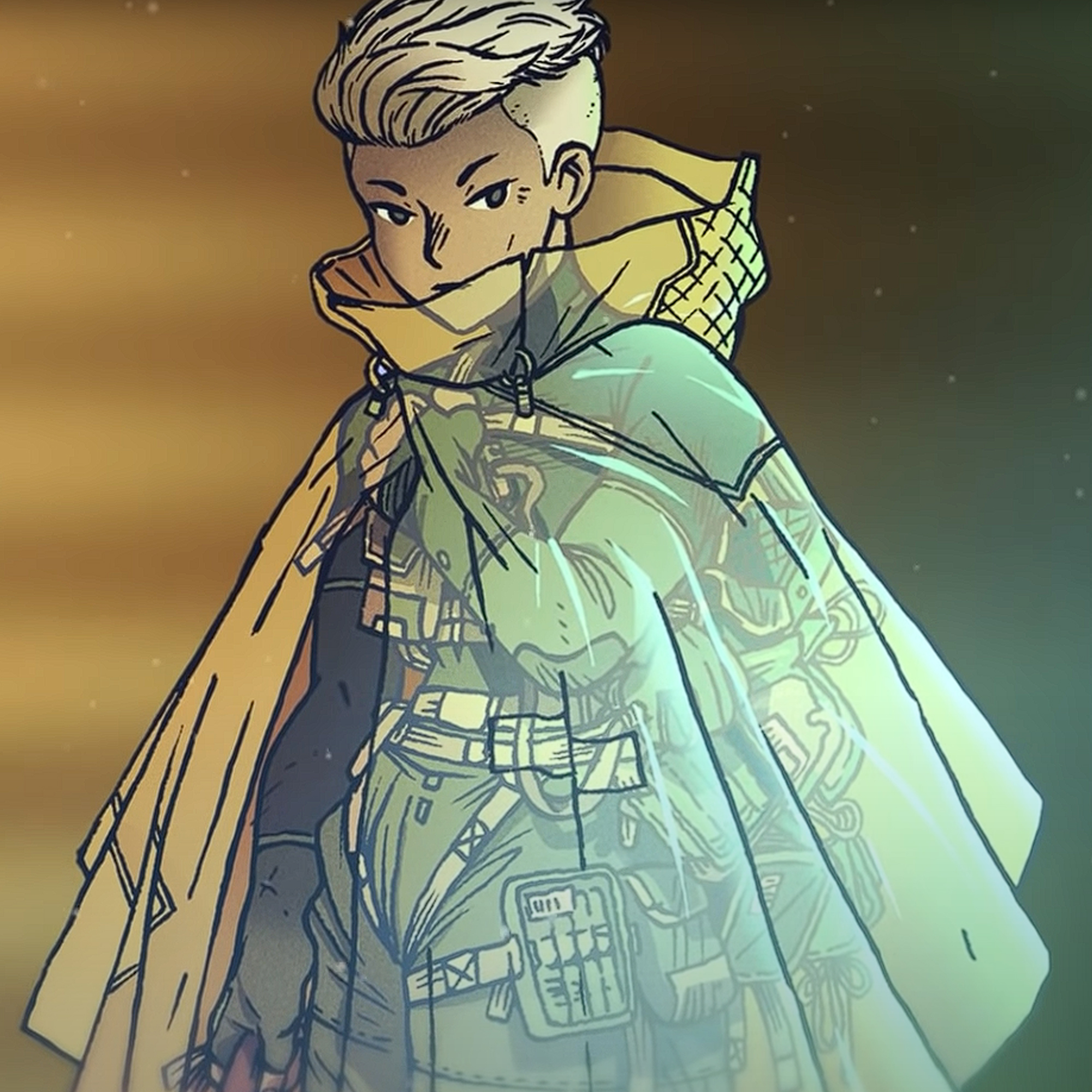 The character Sabine from “Citizen Sleeper” | Image: youtube.com/NintendoAmerica