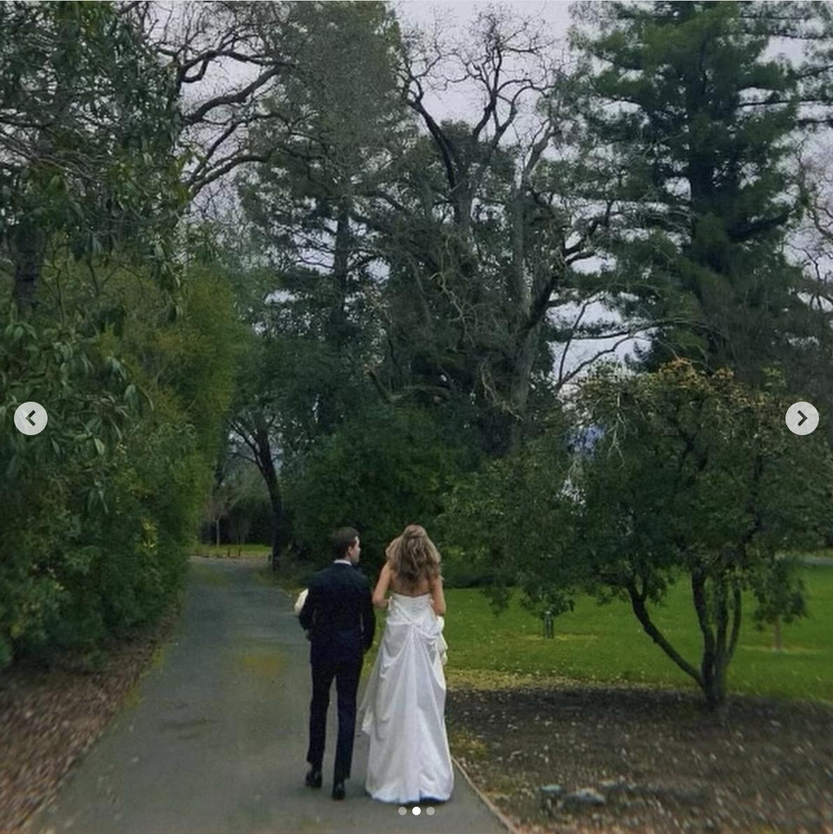 Lev and Elliott during their wedding ceremony, dated January 2024 | Source: Instagram/ElliottPBure