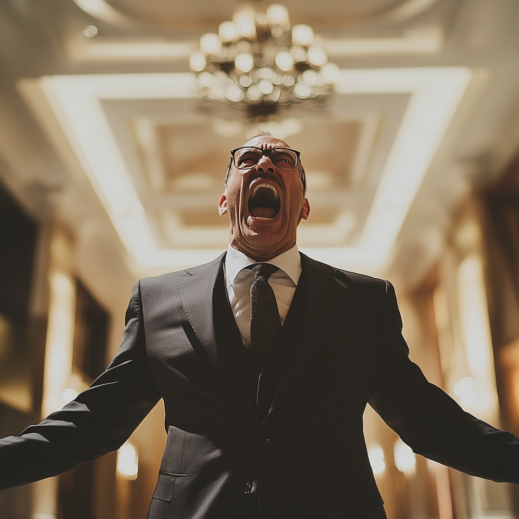 An angry man | Source: no source