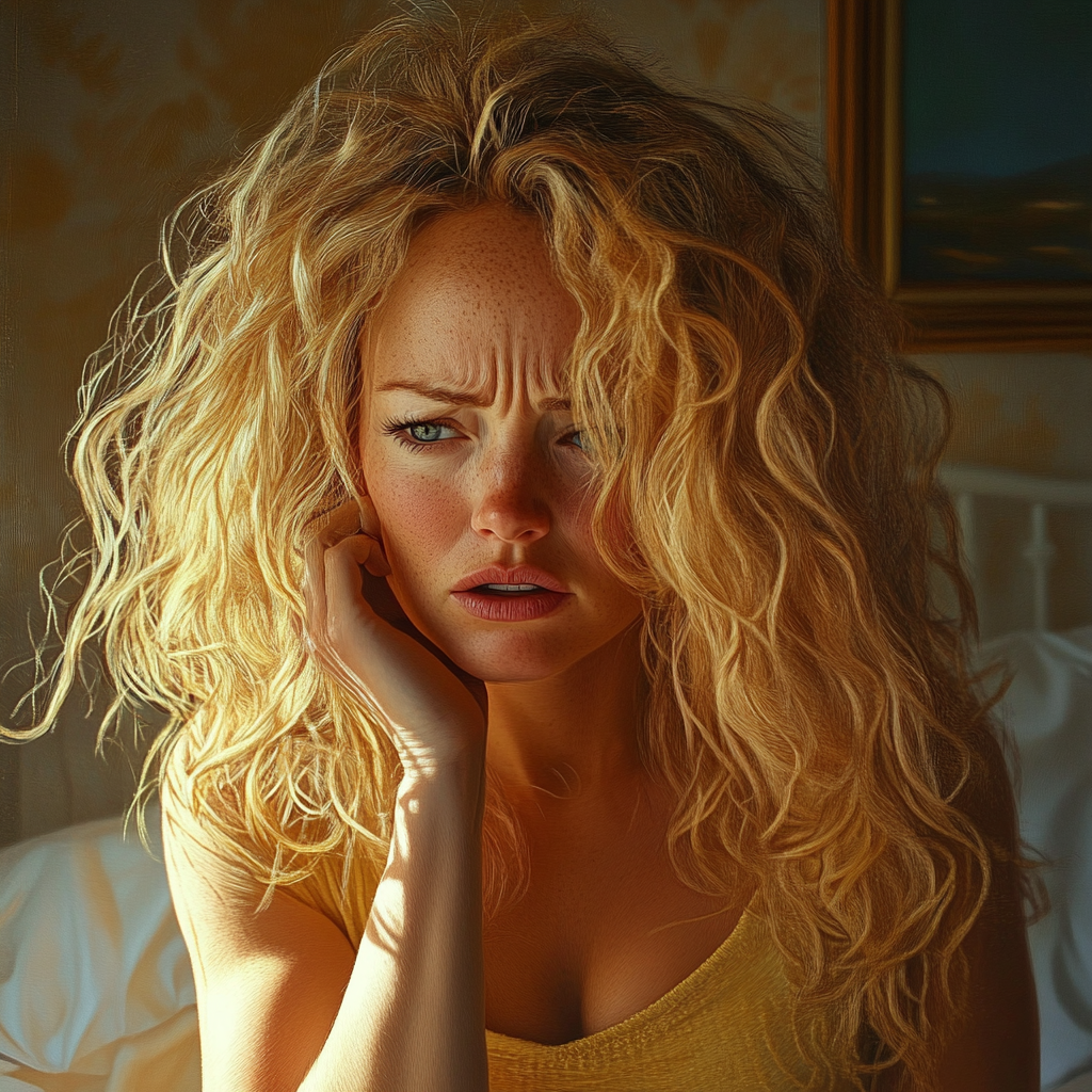 A puzzled woman | Source: no source