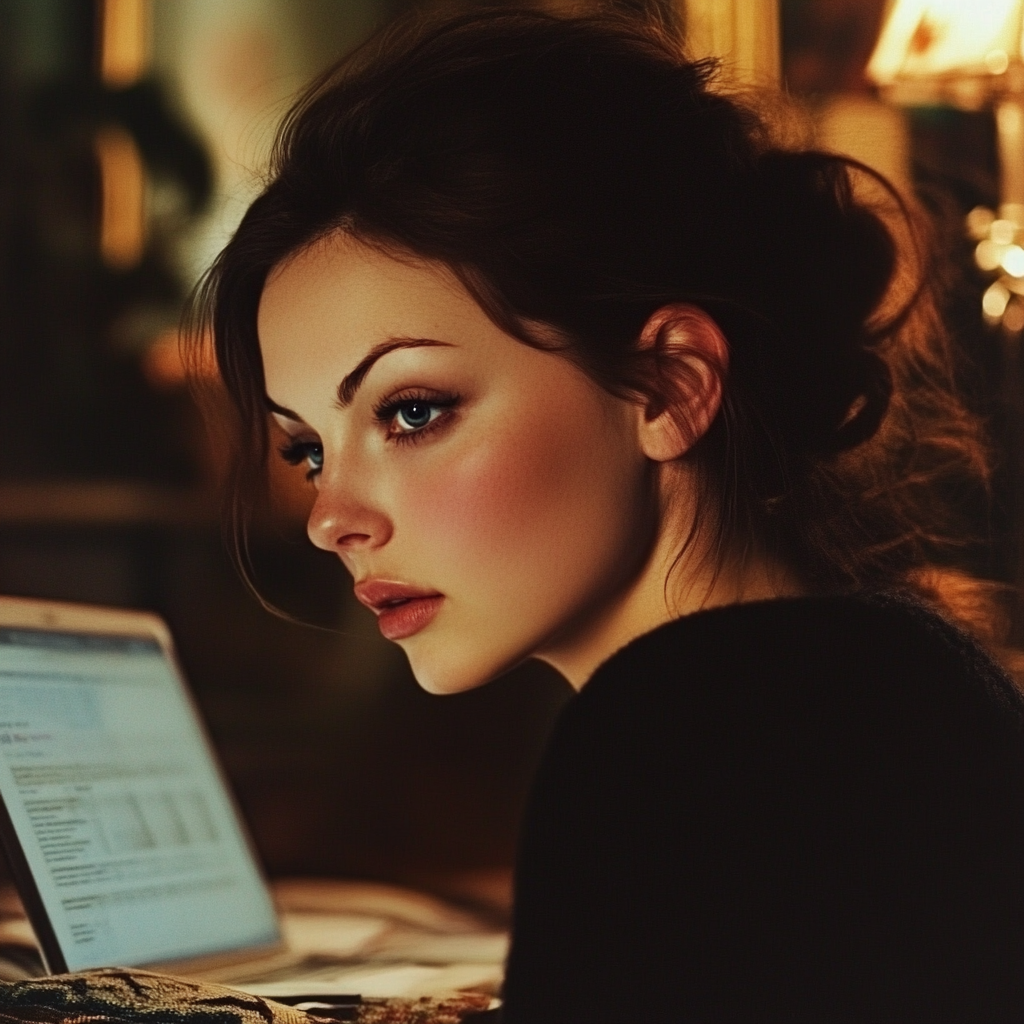A woman lost in deep thought | Source: No source