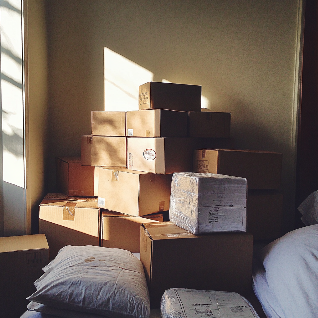 Boxes in a room | Source: no source
