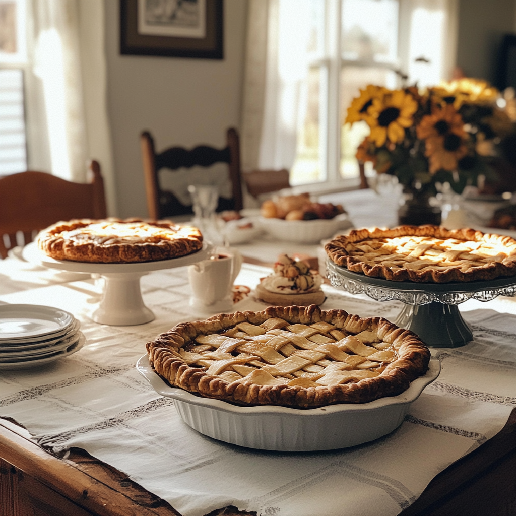 Pies on a table | Source: no source
