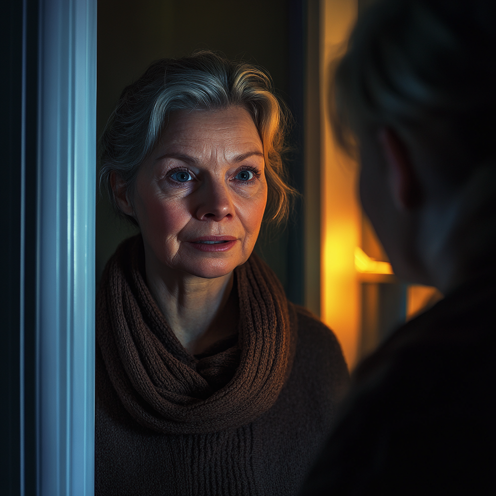 A woman talking to her daughter-in-law | Source: no source