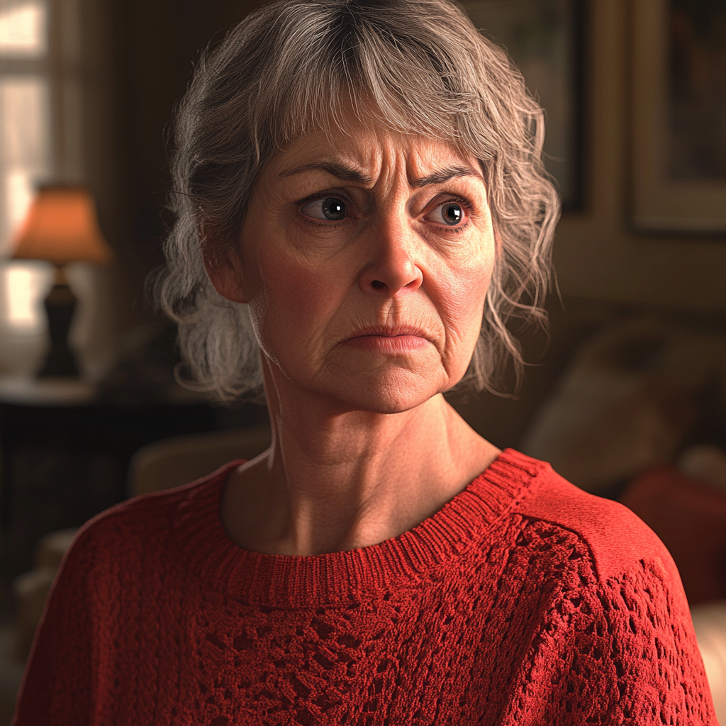 A distressed woman | Source: no source