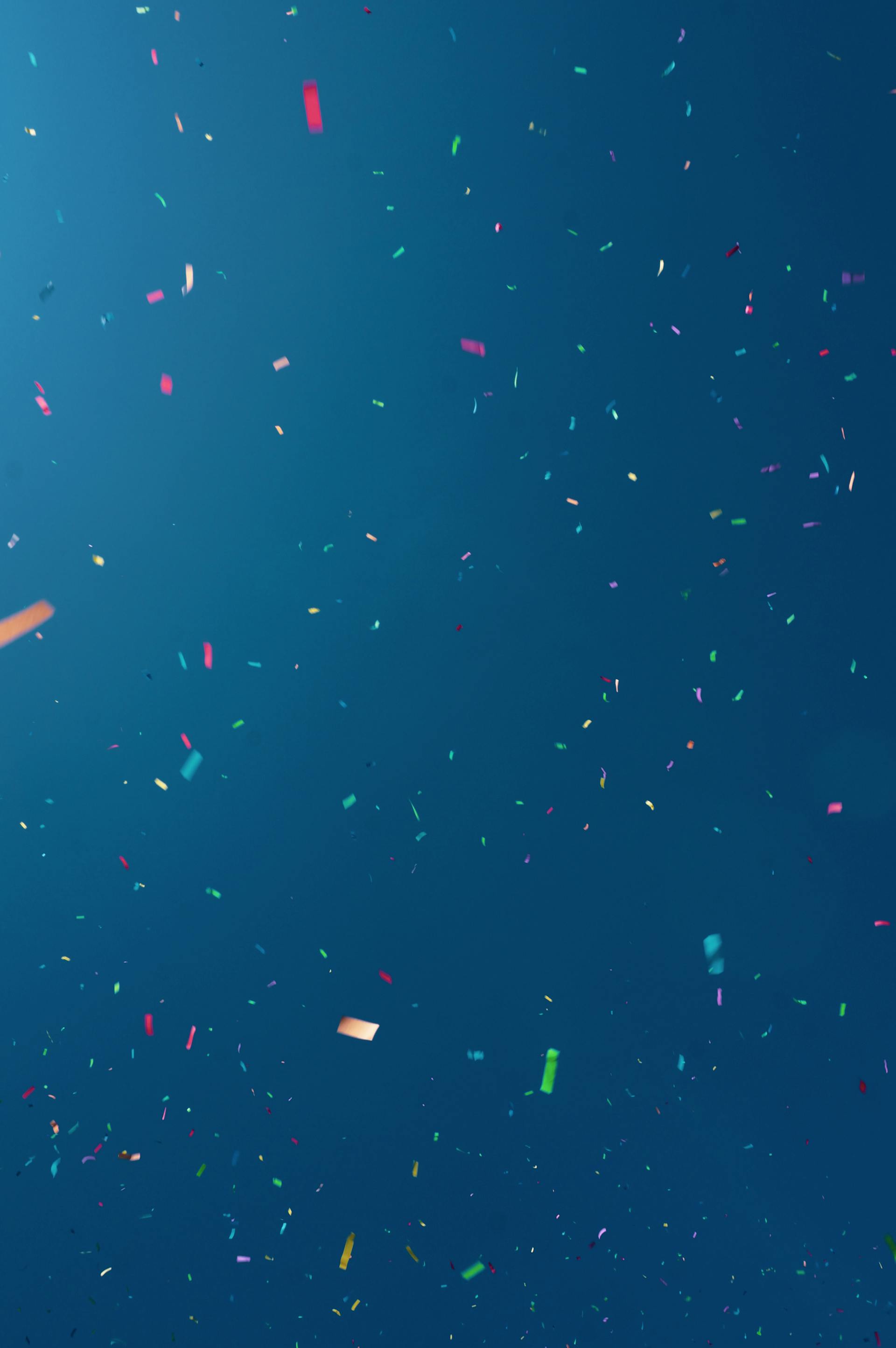 Confetti in the air | Source: Pexels