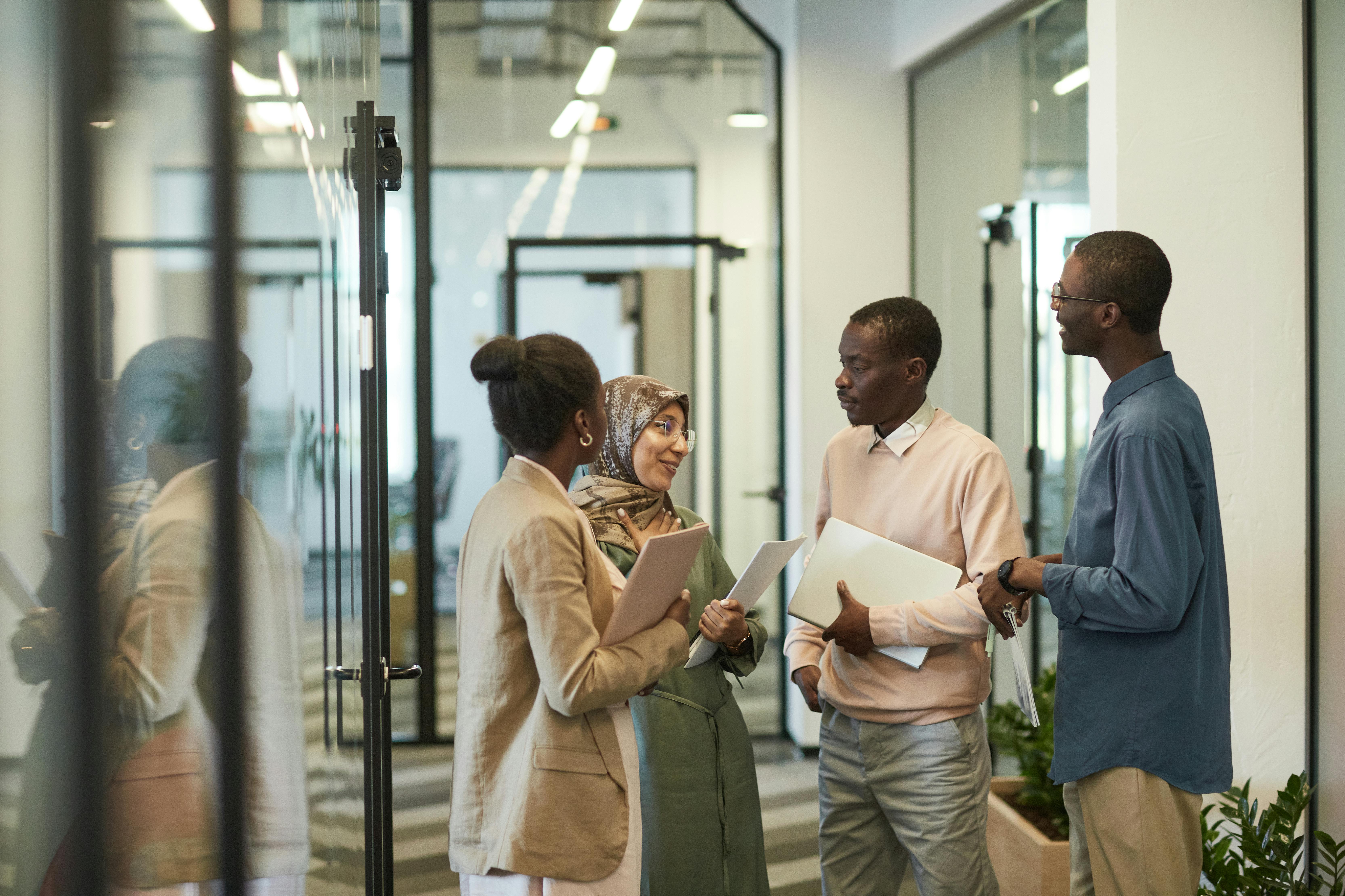 Group of people in an office | Source: Pexels