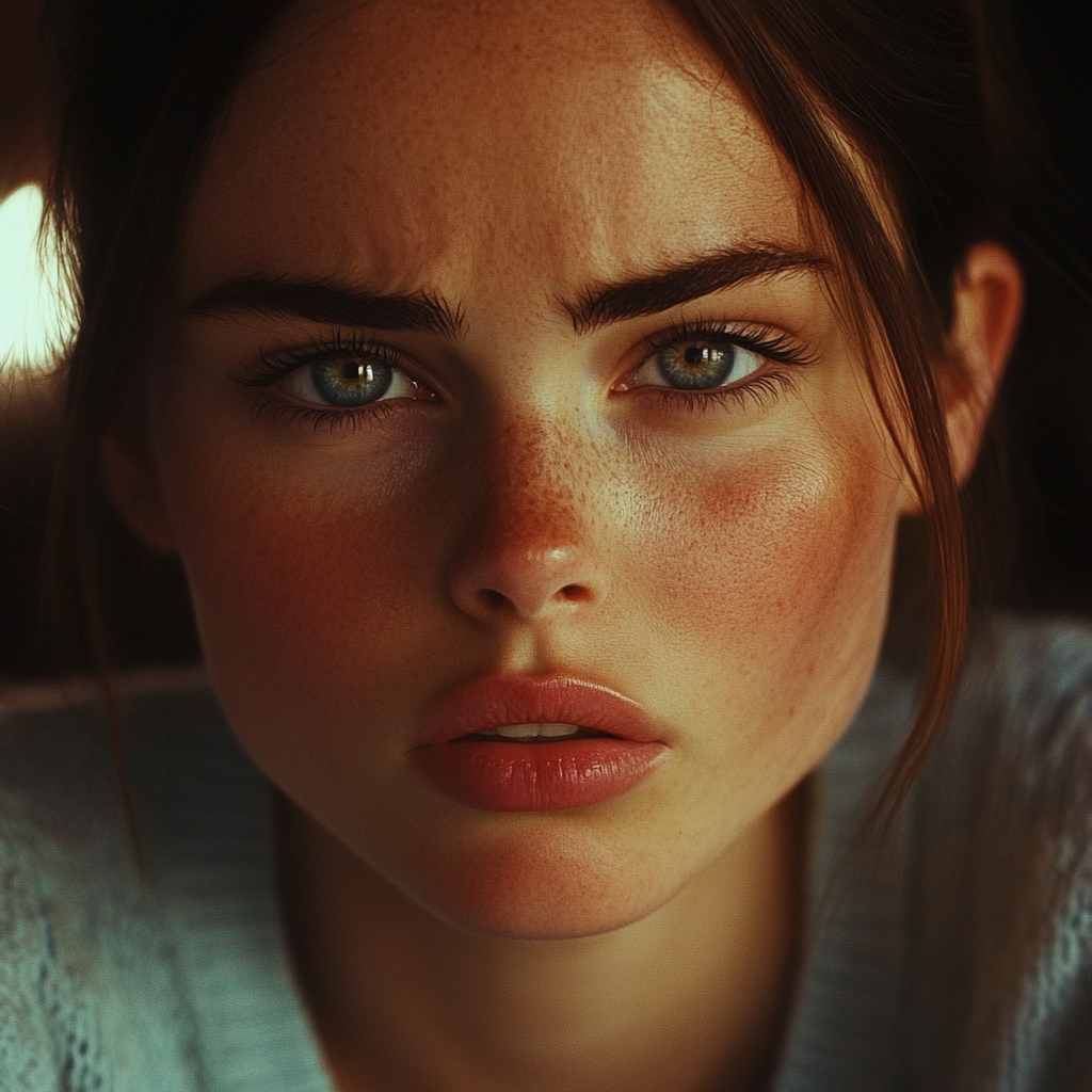 A stunned woman | Source: No source