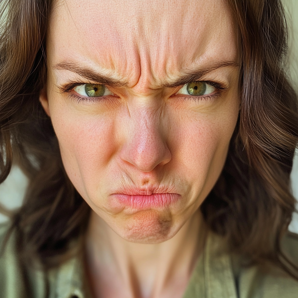 An irritated woman | Source: No source