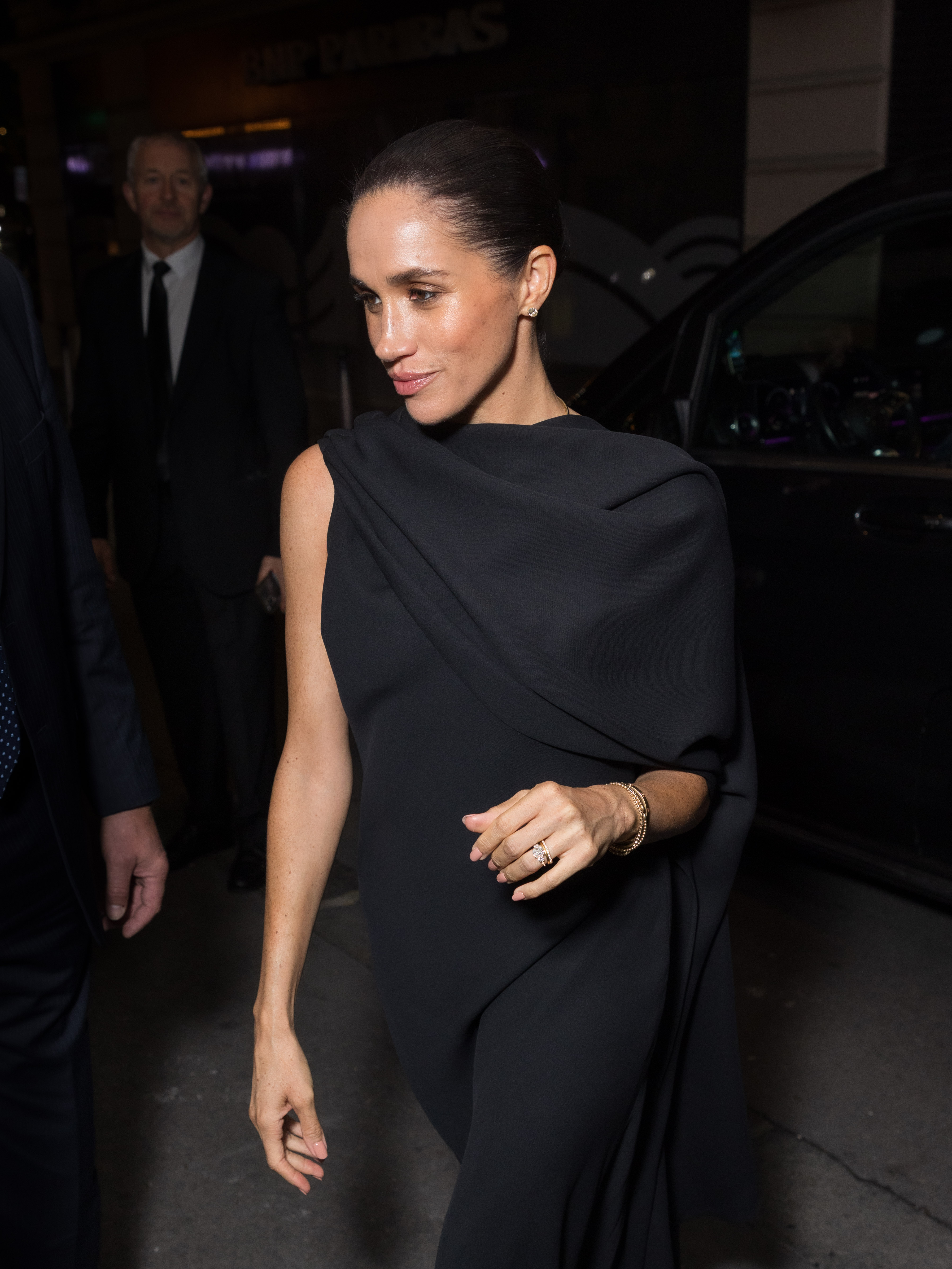 Meghan Markle, Duchess of Sussex attends the Balenciaga Womenswear Spring/Summer 2026 show on October 4, 2025 in Paris, France | Source: Getty Images