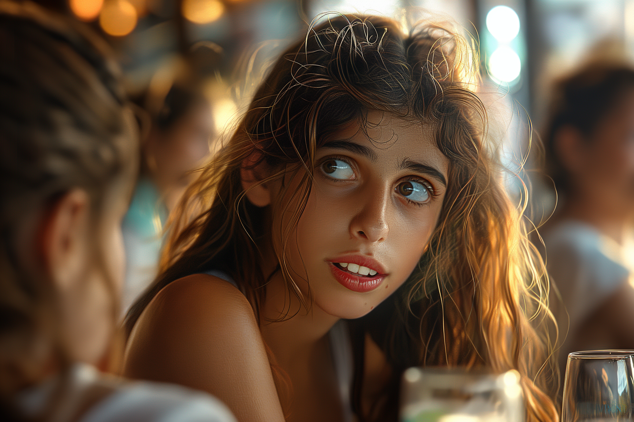 A woman talking to her friend | Source: No source