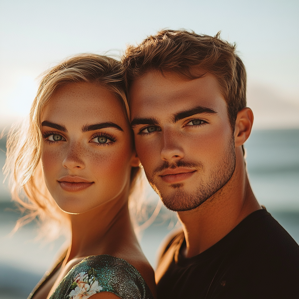 A couple posing for a photograph | Source: No source