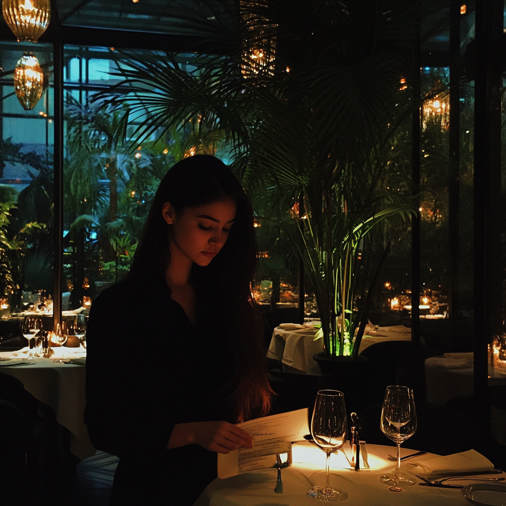 A waitress at a restaurant | Source: No source