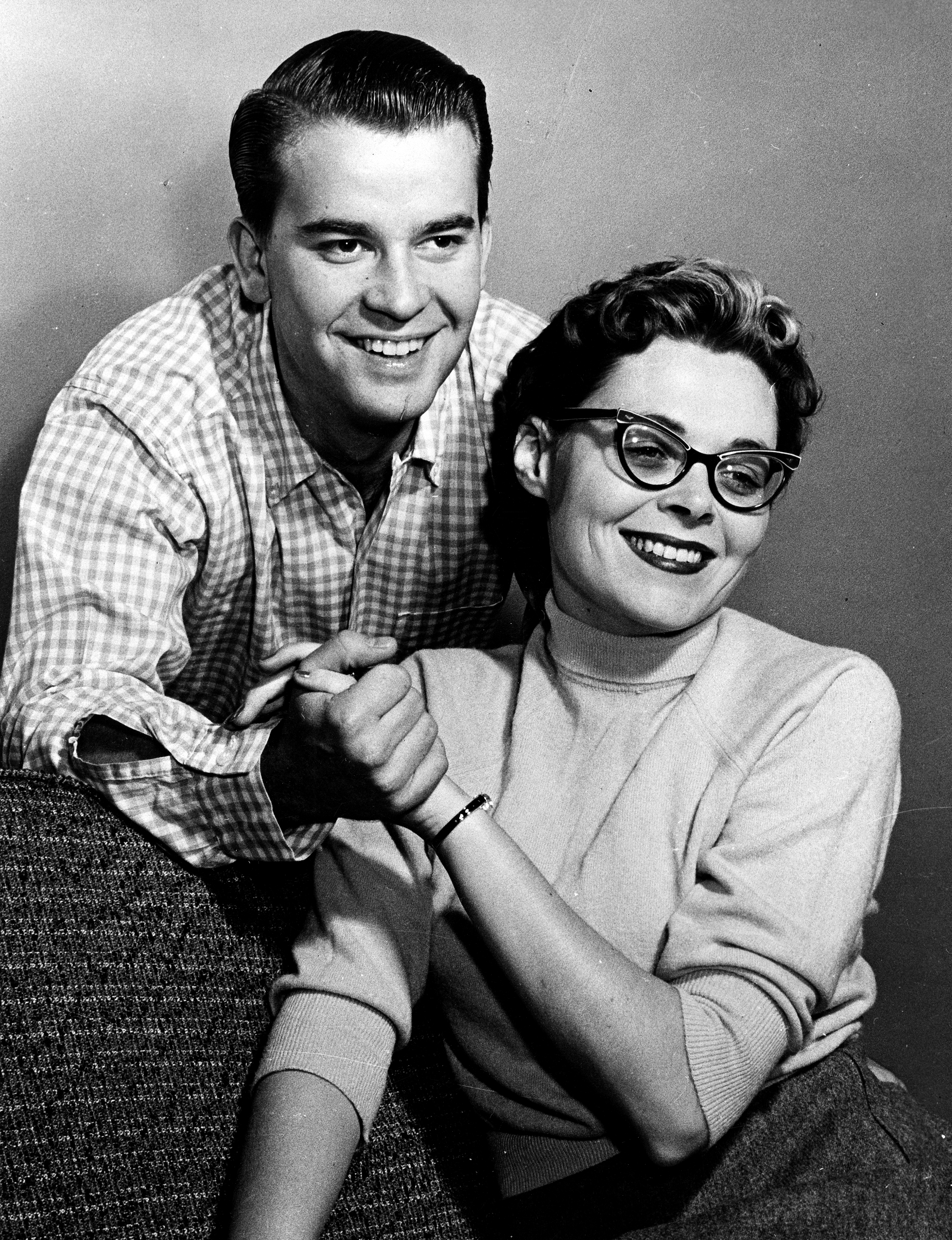 Dick Clark with Barbara Clark, circa 1957 | Source: Getty Images