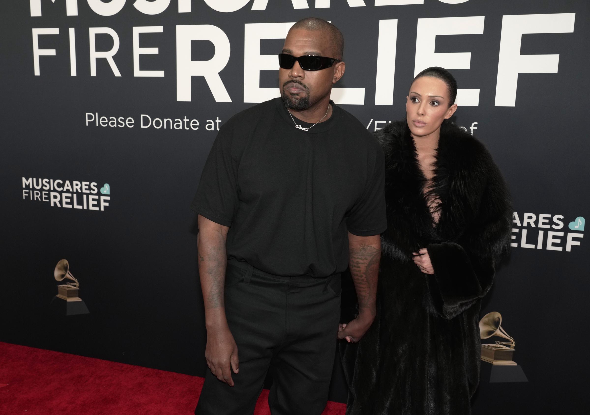 Kanye West and Bianca Censori attend the 67th GRAMMY Awards at Crypto.com Arena on February 2, 2025, in Los Angeles, California | Source: Getty Images