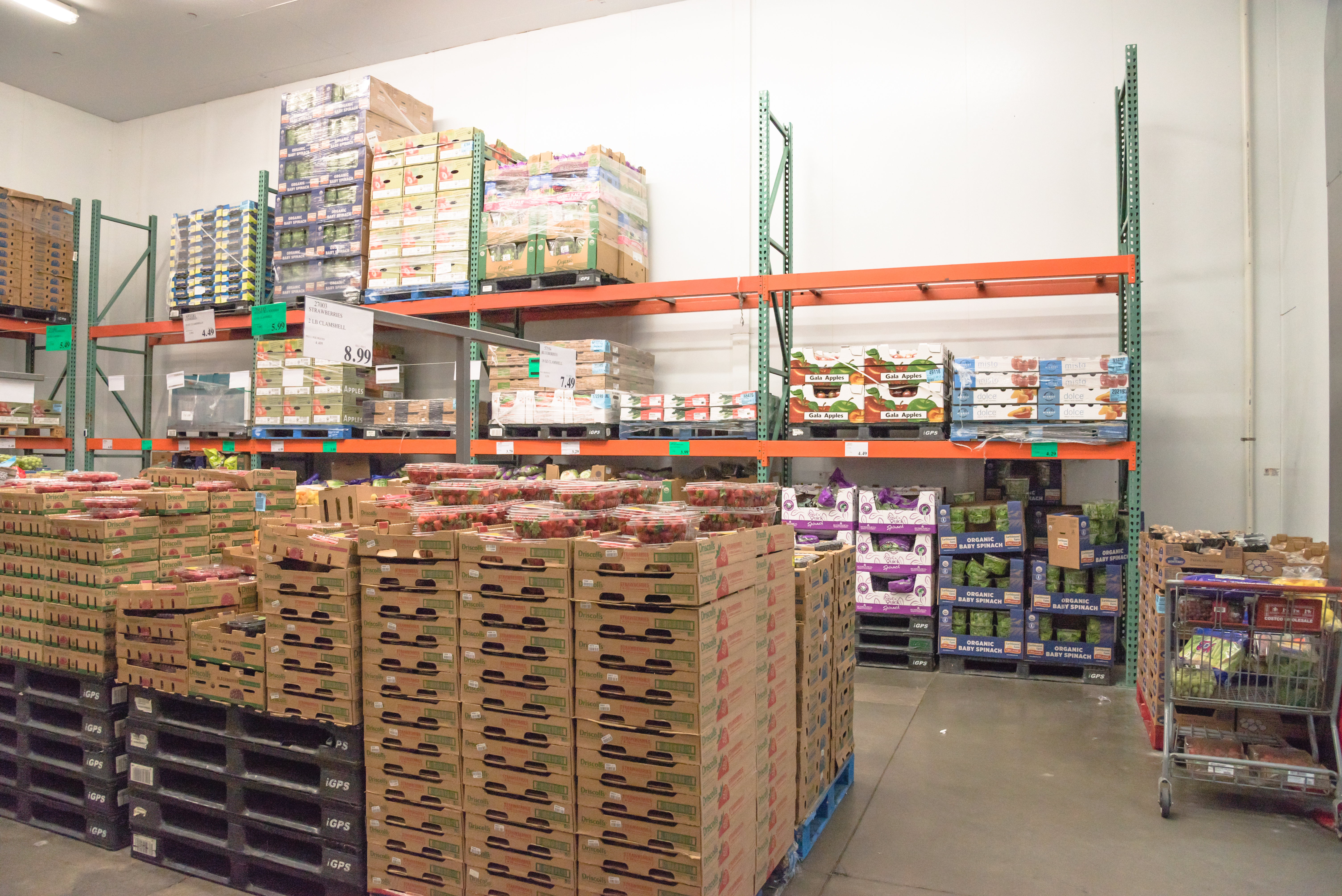 Fresh produce refrigerated room | Source: Shutterstock.com