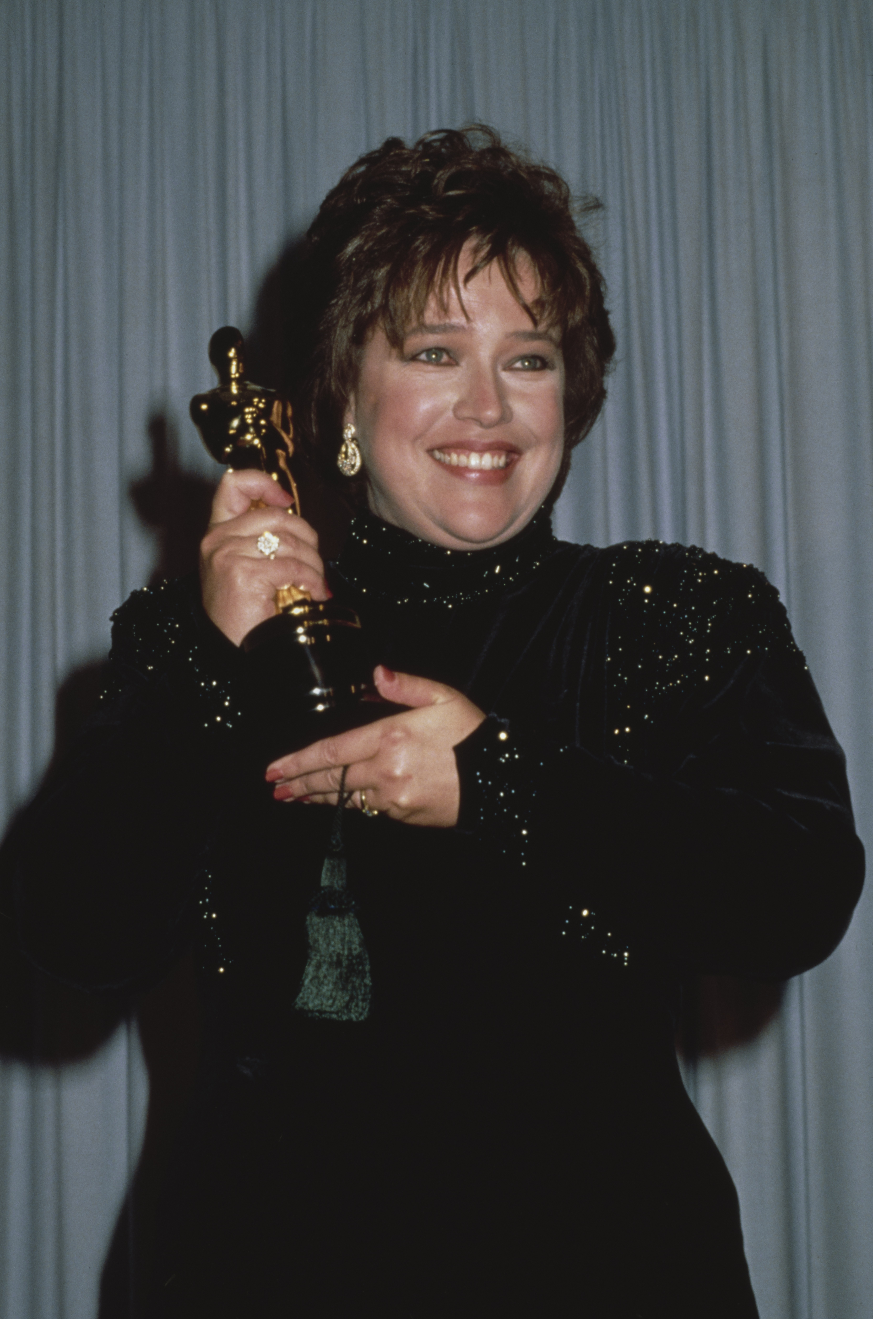 Kathy Bates at the 63rd Academy Awards in Los Angeles, California, in 1991. | Source: Getty Images