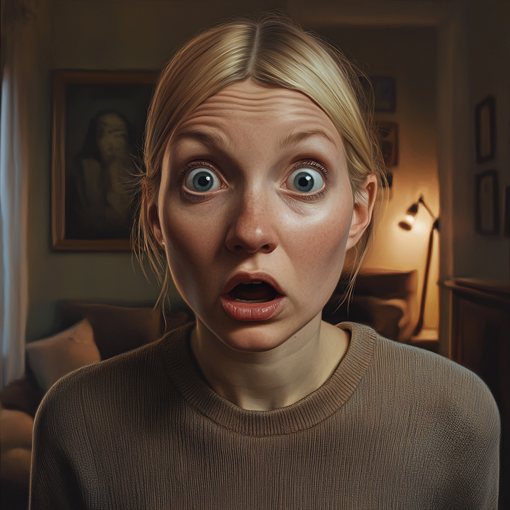 A stunned woman | Source: no source