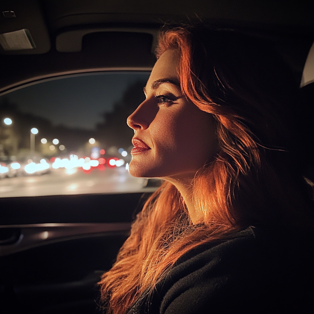 A woman driving | Source: no source