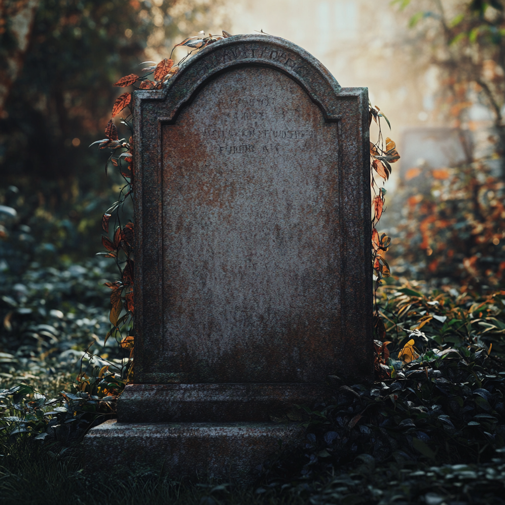 A tombstone | Source: no source