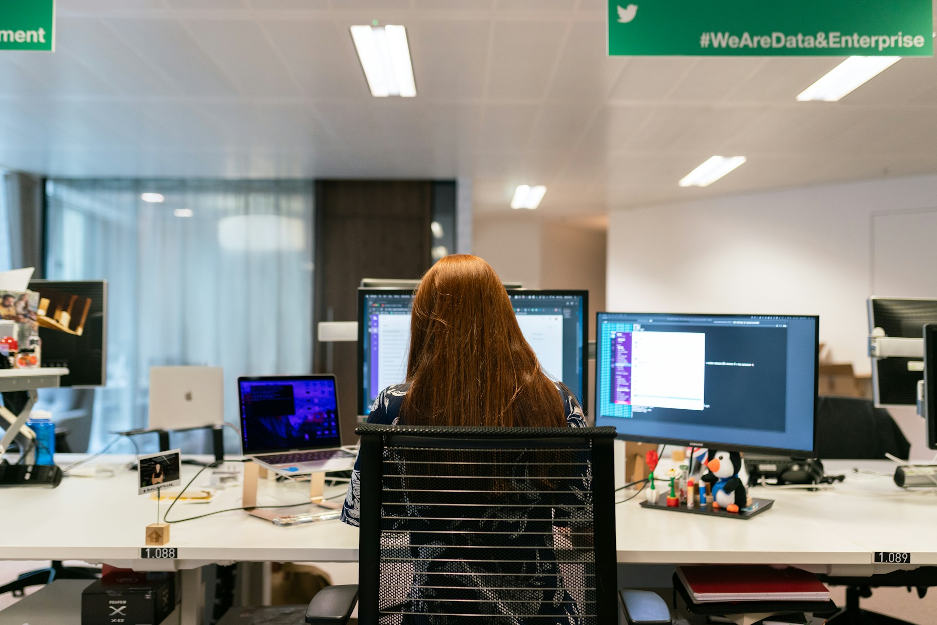 A software engineer at work | Source: Unsplash