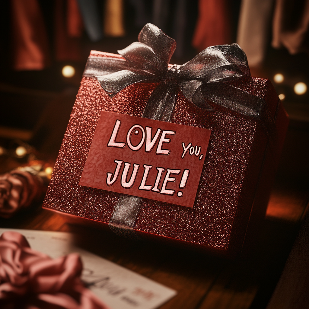 A red gift box | Source: no source