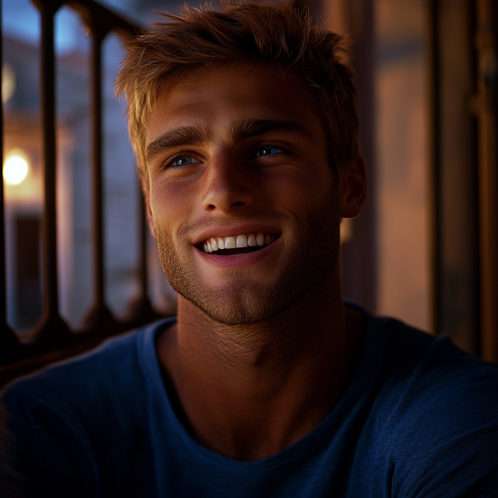 A delighted young man | Source: no source