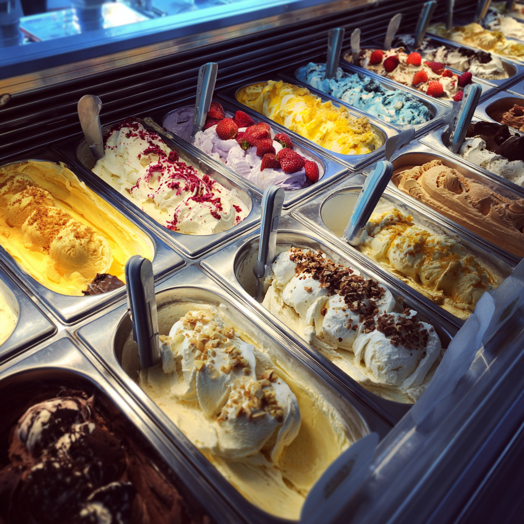 An ice cream freezer | Source: No source