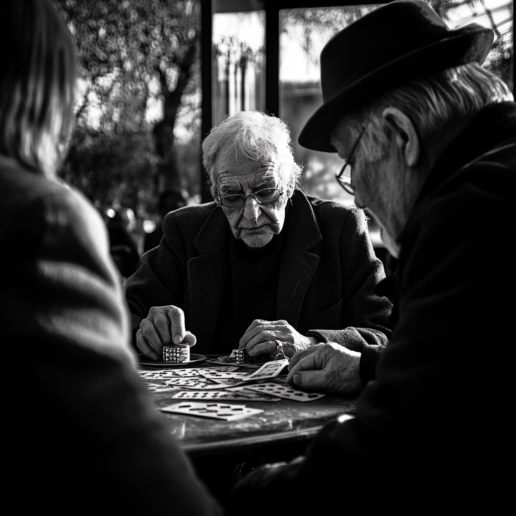 Elderly people sitting together | Source: no source