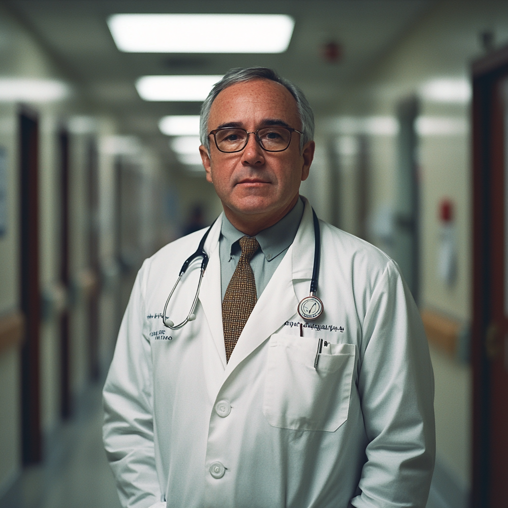 A doctor in a hospital | Source: No source