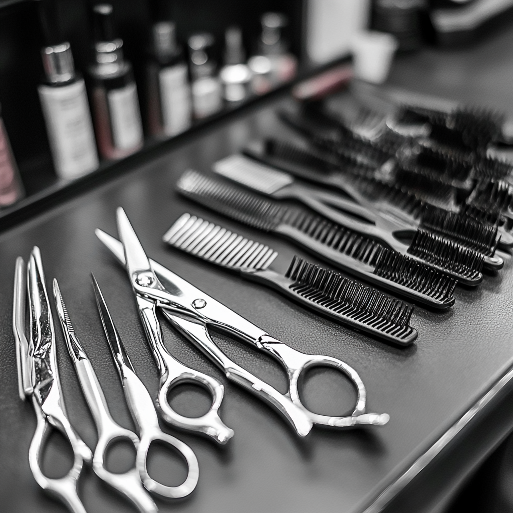 A hairdresser's equipment | Source: No source