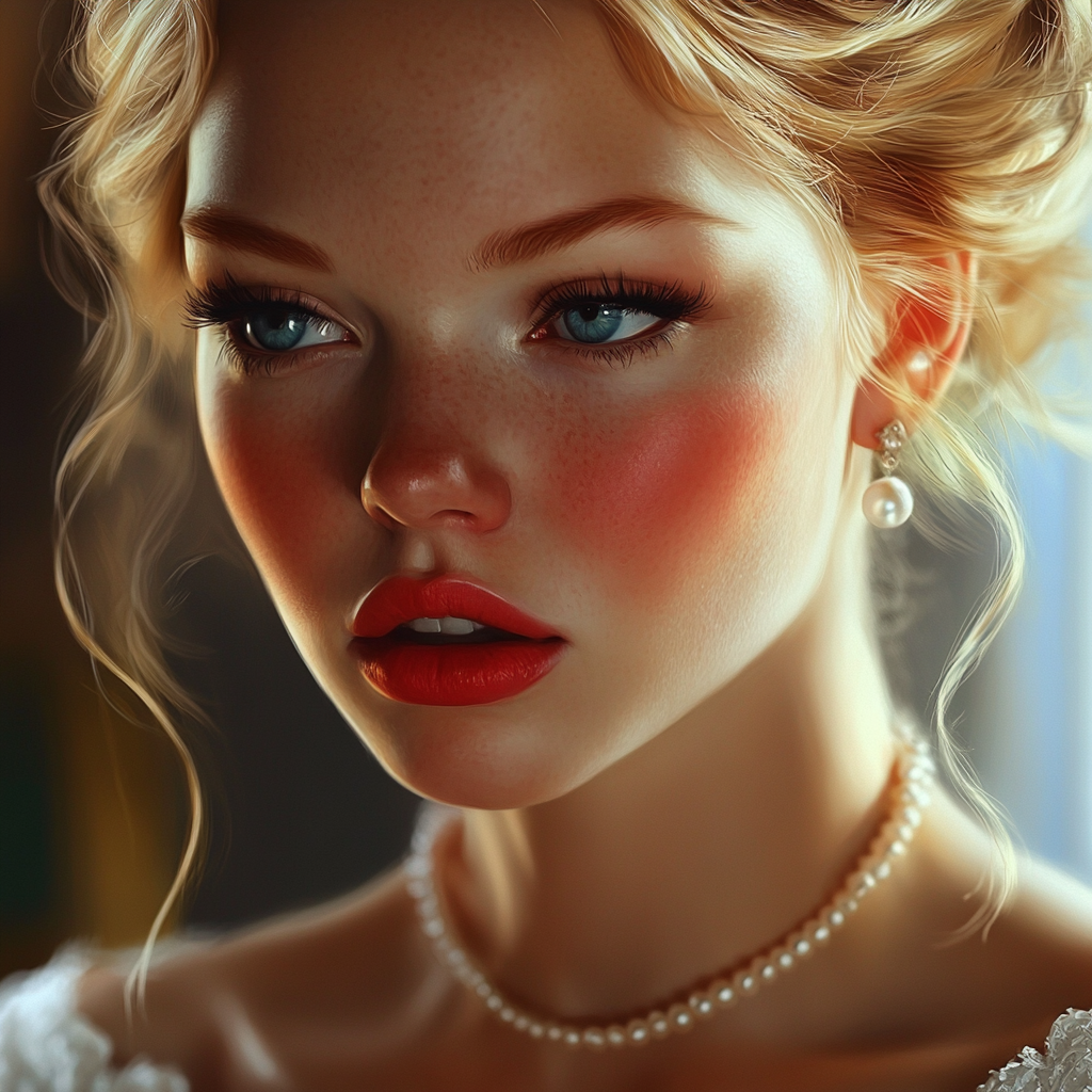 A determined-looking bride | Source: no source