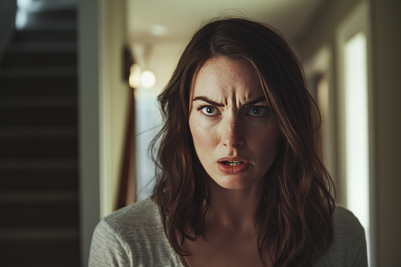 A furious woman speaking to someone | Source: no source
