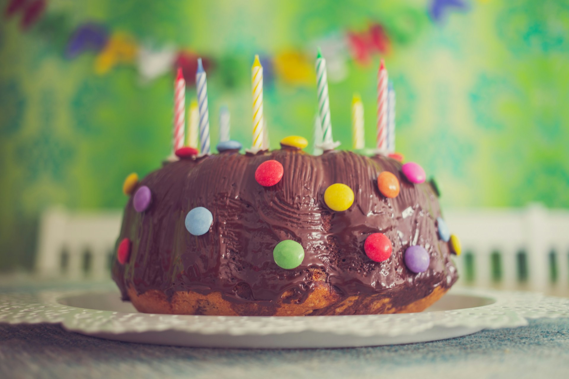 A birthday cake on a table | Source: Unsplash