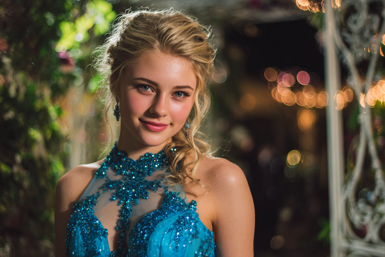A teen girl attending prom | Source: No source