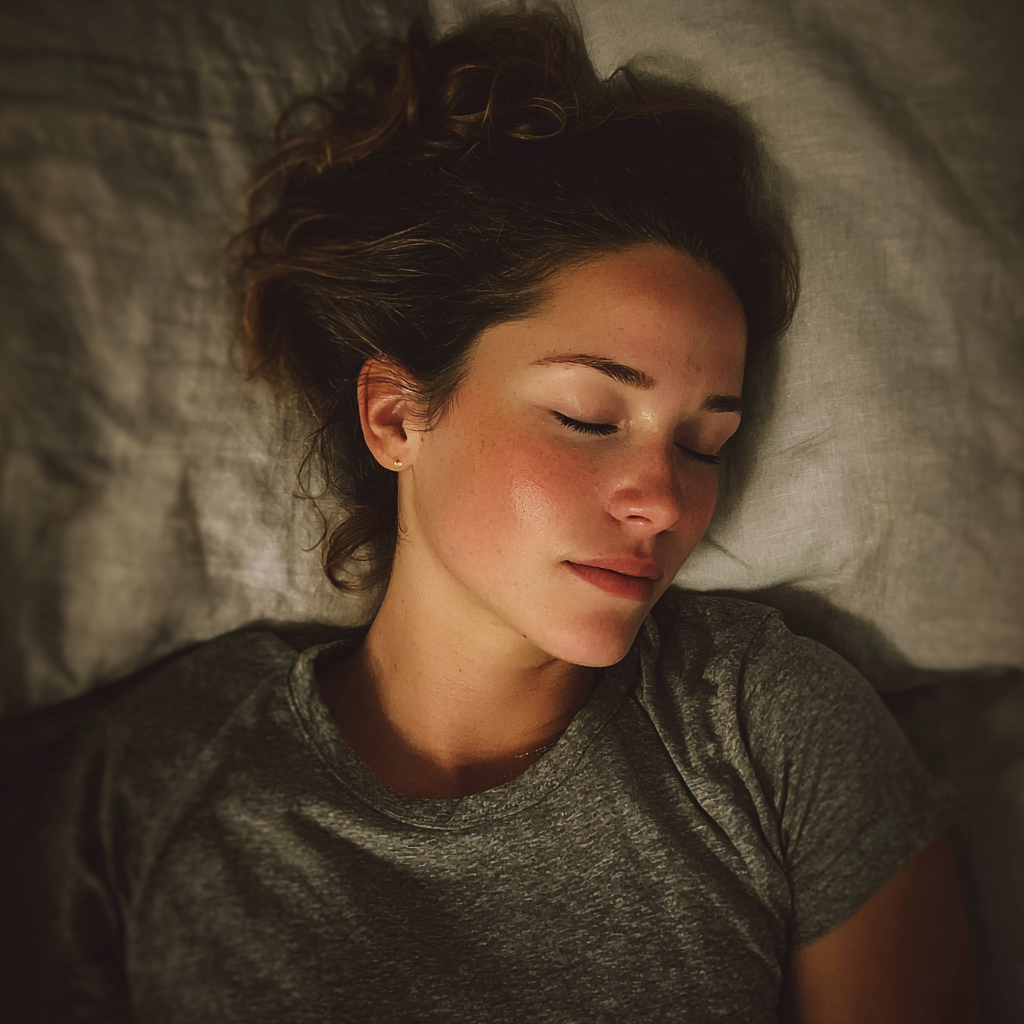 A woman sleeping peacefully | Source: no source