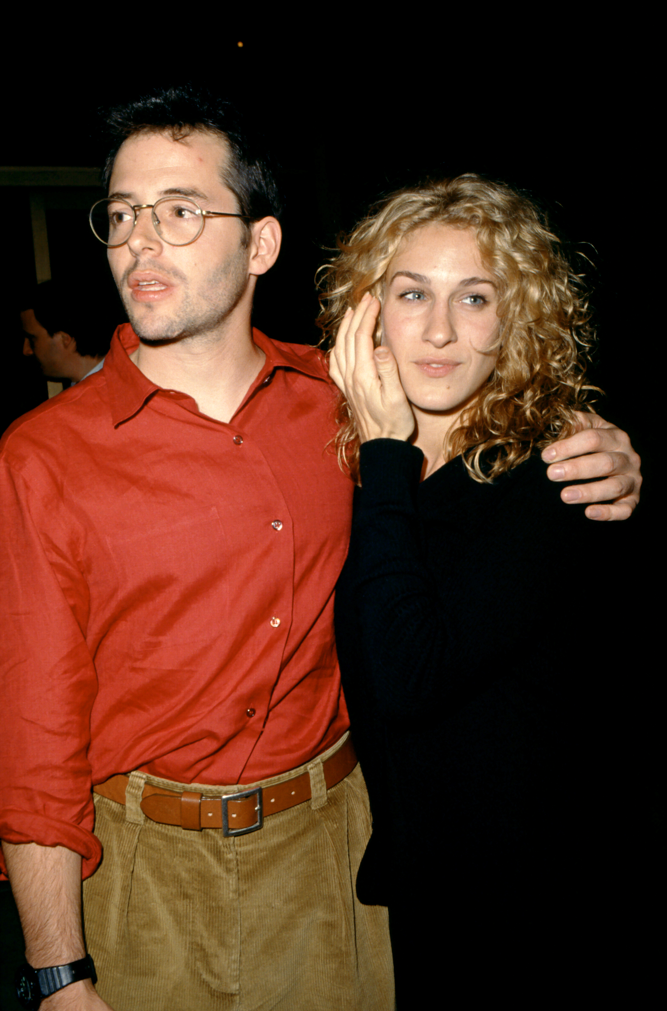 Matthew Broderick and Sarah Jessica Parker pose for a portrait, circa 1993 | Source: Getty Images