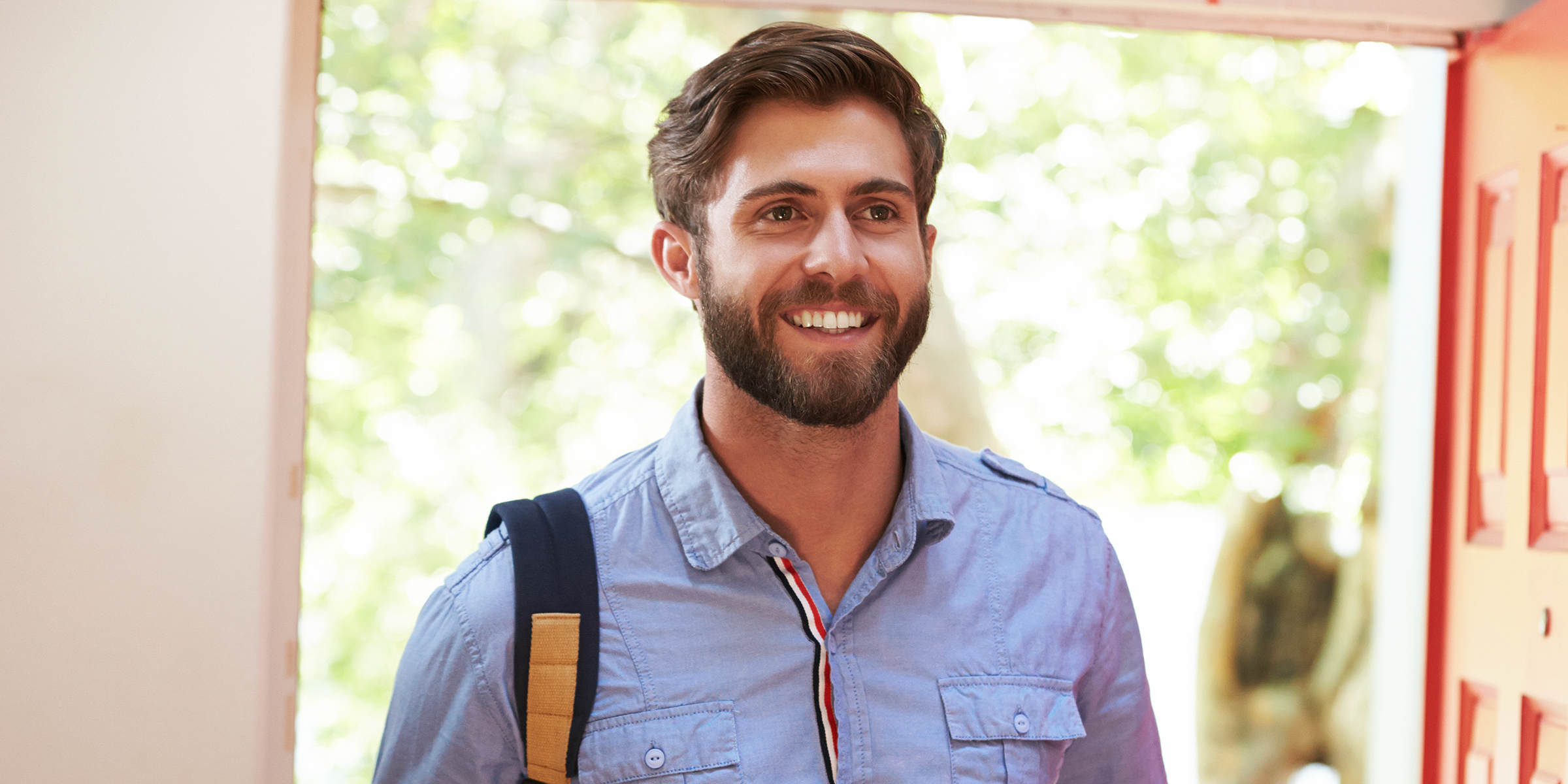 A man smiling | Source: Shutterstock