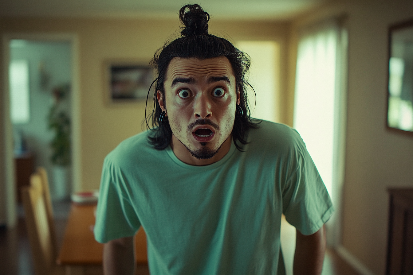 A man looking shocked | Source: No source