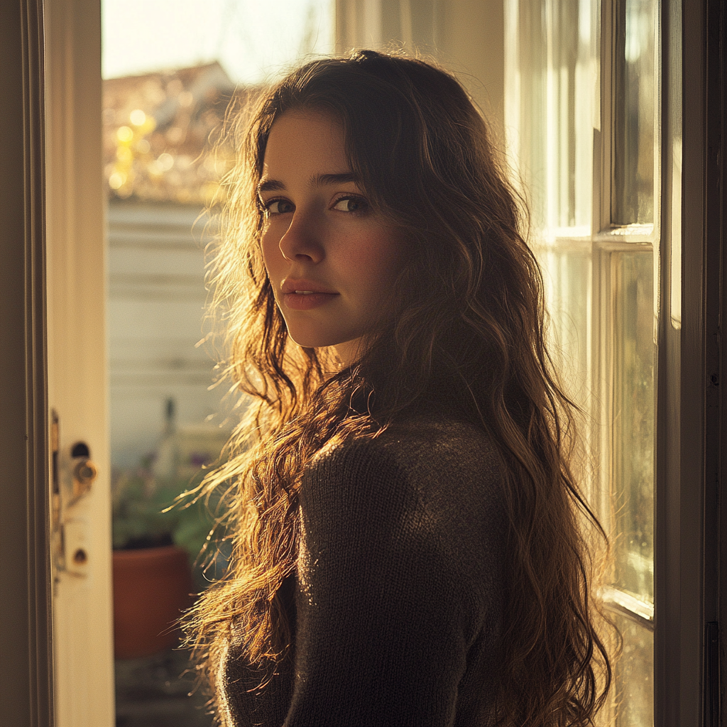 A nervous suspicious woman | Source: No source