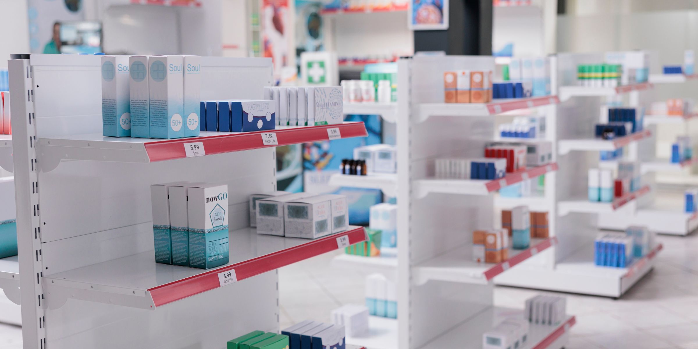 The interior of a pharmacy | Source: Freepik