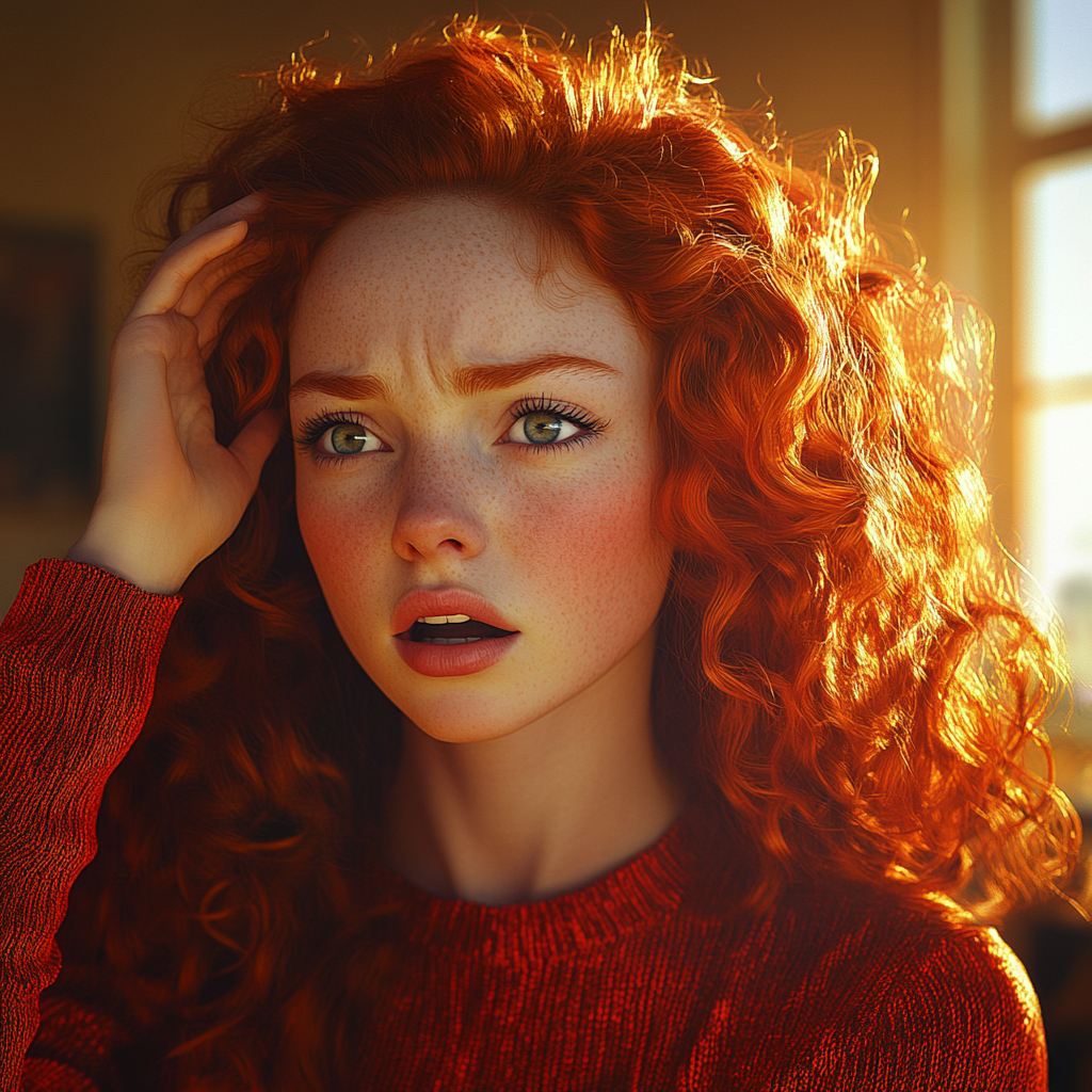 A stunned woman | Source: no source
