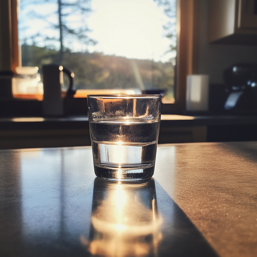 A glass of water | Source: No source